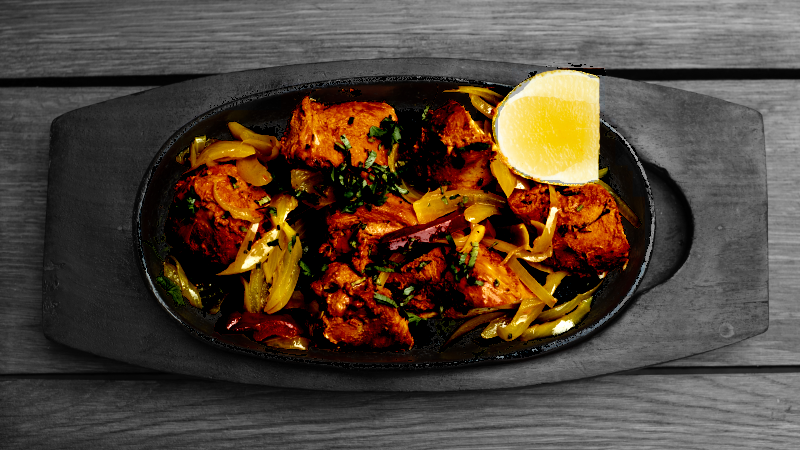 Chicken tikka.